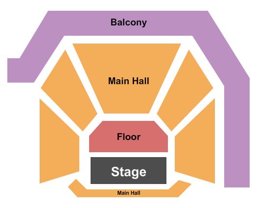 SFJAZZ Center - Miner Auditorium Map